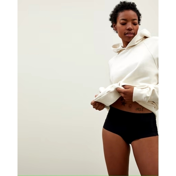 Everlane Underwear Women Small Black Seamless Panty Invisible Hipster Renew - Picture 12 of 12
